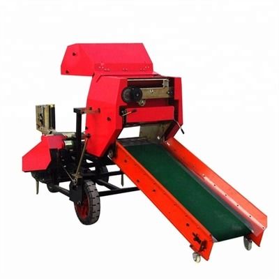15hp छोटा साइलेज बेलर और रैपर मशीन 2.8m ऊंचाई डीजल इंजन