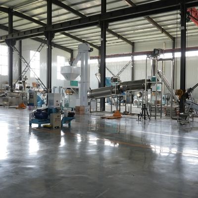 1.8t / H पूर्ण स्वचालित मछली फ़ीड गोली मशीन निर्माता मिल 50hz 132kw