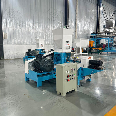 औद्योगिक फ्लोटिंग फिश फ़ूड गोली प्रसंस्करण बनाने की मशीन एक्सट्रूडर फिश फ़ूड फ्लोटिंग मशीन