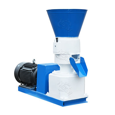 400KG / H छोटी इलेक्ट्रिक फिश फीड एक्सट्रूडर मशीन SKJ 250 चिकन पेलेट मेकर