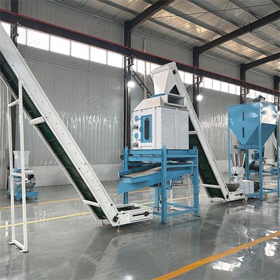 दस टन प्रति घंटे उच्च दक्षता पोल्ट्री मवेशी भेड़ चिकन फ़ीड गोली उत्पादन लाइन