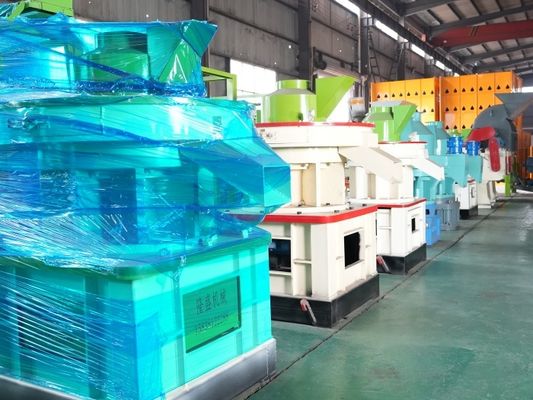 डीजल इंजन के साथ वाणिज्यिक कृषि 2-12 मिमी लकड़ी गोली बनाने की मशीन