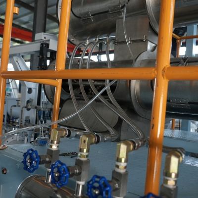 22 * 2 * 4 मी पोल्ट्री फ्लोटिंग फिश फीड प्रोडक्शन लाइन 0.5 से 6 टन / एच