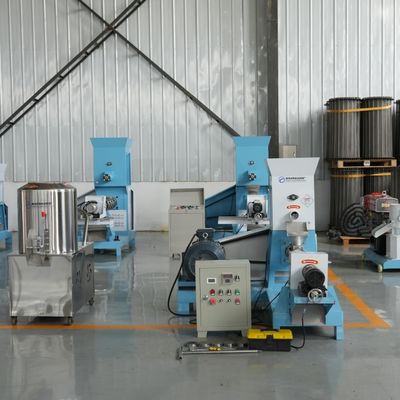 ODM मिनी फिश फीड मेकिंग मशीन फ्लोटिंग फिश फीड पेलेटाइजर टिकाऊ
