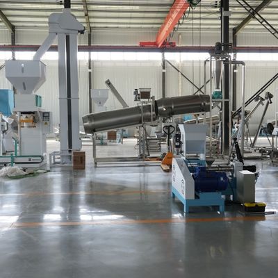 330 किग्रा मिनी फिश फीड मशीन ऑटोमैटिक फिश फूड एक्सट्रूडर 6 मिमी 4 मिमी