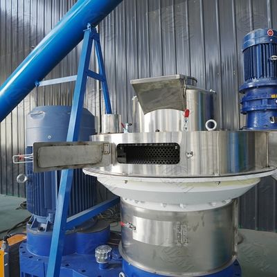 औद्योगिक बायोमास लकड़ी गोली निर्माता चावल की भूसी गोली मशीन 22kw