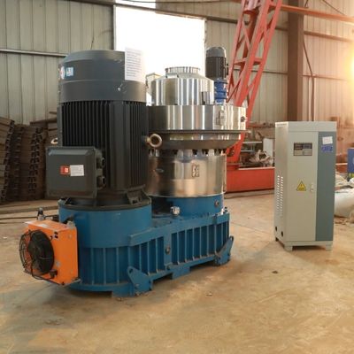 MIKIM छोटे लकड़ी छर्रों मशीन फ्लैट मरो 15mm 20mm बैग धूल फिल्टर के साथ