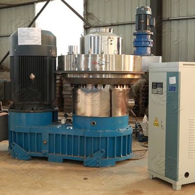 ओडीएम डस्टप्रूफ लकड़ी छर्रों मशीन ईंधन बनाना पीटीओ मोटर ऊर्जा बचत