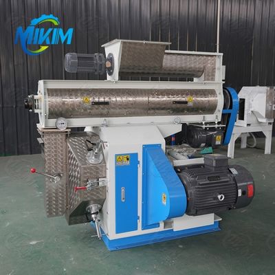 380 वोल्ट पोल्ट्री फीड गोली मशीन मछली फ़ीड प्रसंस्करण मशीनें उच्च दक्षता