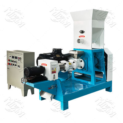 Fully Automatic Dog Pellet Food Processing Line PLC Controlled Extruder Making Machine for Fish