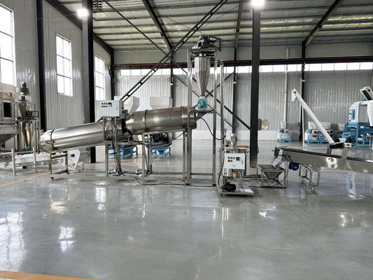 1-2T/H Large Capacity Floating/Sinking Wet-type single screw fish feed pellet extruder Production Line Carp Shrimp Pet Food Motor PLC Pump Gear