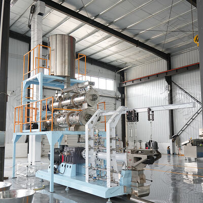 CE Factory Sale Wet Dry Type floating fish feed/shrimp Food Pellets extruder machine Twin Screw Single Screw Extruder Machine