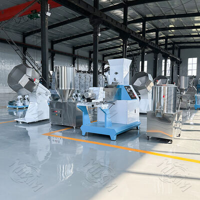 40–250 kg/h Dry-Type Single-Screw Floating Fish Feed Pellet Machine  for Fish Farm