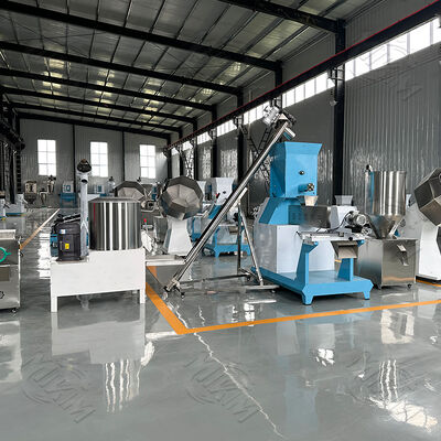 China 200-800 Kg Dry Cat Pet Feed Kibble Dog Food Production Extruder Machine Line Dog Food Making Processing Equipment