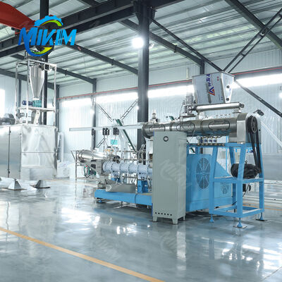 गर्म बिक्री पालतू खाद्य प्रसंस्करण मशीन गीला प्रकार जुड़वां एकल पेंच कुत्ते खाद्य फ़ीड extruder