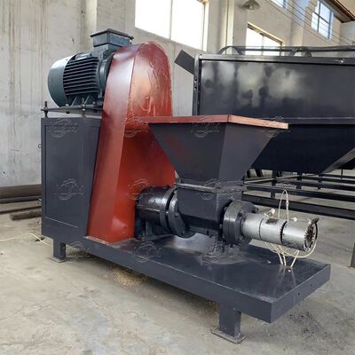 High Efficiency Wood Briquette Press Machine Biomass Briquettes Manufacturing Machine Sawdust Charcoal Rod Making Machine