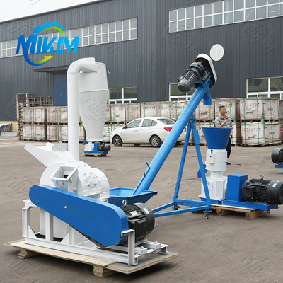 आईएसओ बायोमास लकड़ी छर्रों मशीन 22KW 400kg / H