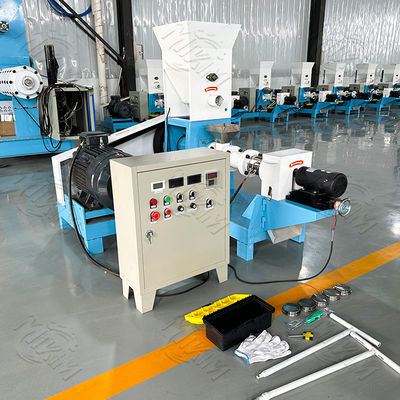 स्वचालित मछली फ़ीड एक्सट्रूडर मशीन कुत्ता फ़ूड बिल्ली फ़ूड मछली फ़ूड पफिंग मशीन पालतू जानवरों के लिए फ़ूड प्रसंस्करण