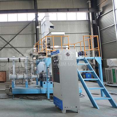 2 टन 1 मिमी पालतू व्यापार मछली चारा मशीन फ्लोटिंग ट्विन स्क्रू डॉग फूड एक्सट्रूडर मशीन तिलापिया के लिए