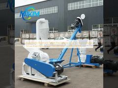 कृषि भूसे के ईंधन छर्रों के लिए स्वचालित बायोमास पेलेट प्रसंस्करण लाइन मॉडल MK-36 MK-48 MK-72 के साथ