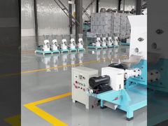 फ़्लोटिंग फिश फ़ीड एक्सट्रूडर मशीन लाइन फिश फ़ीड पेलेट उत्पादन उपकरण